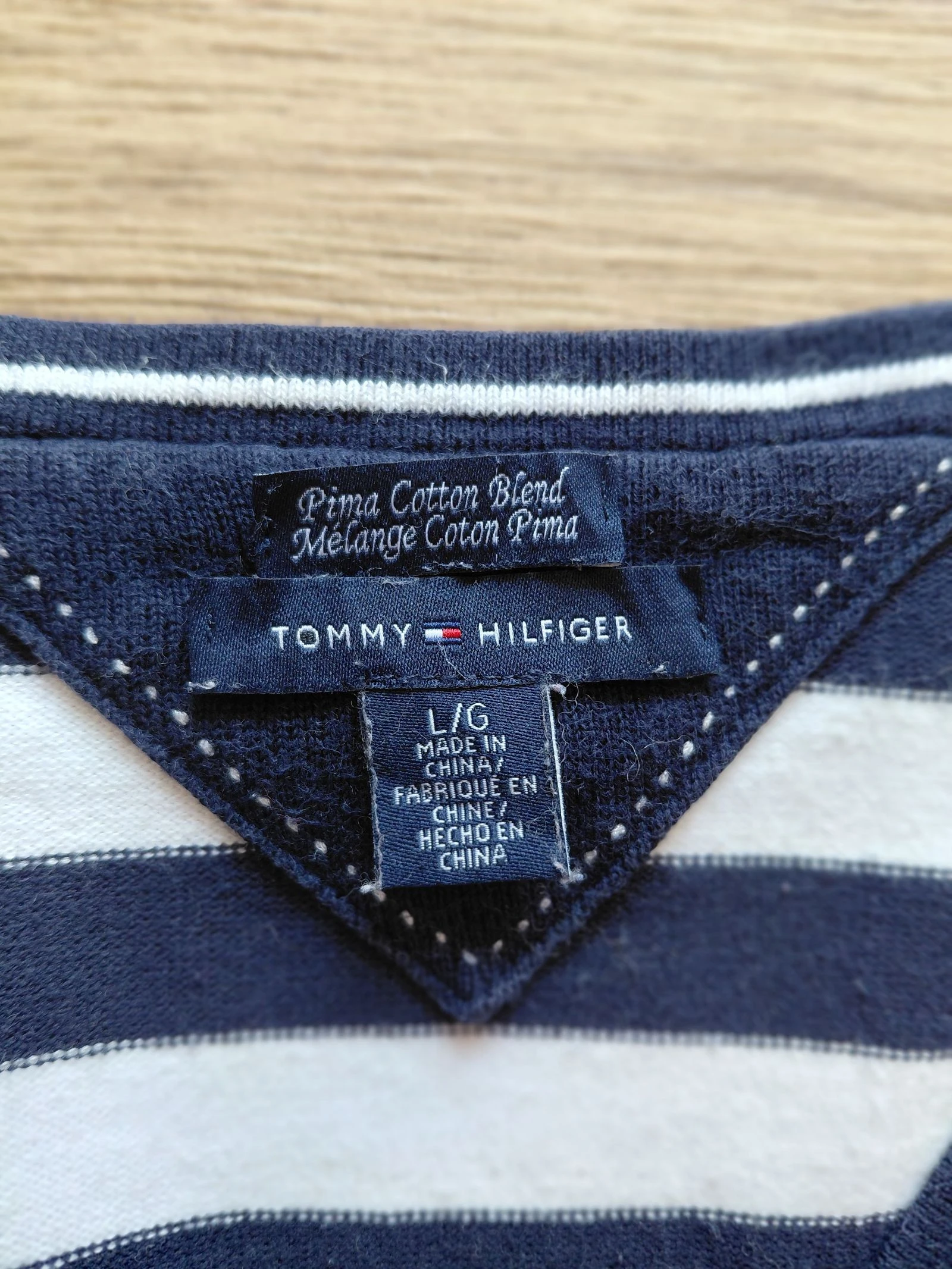 Pull marin rayé Tommy Hilfiger - Talla L – photo 6